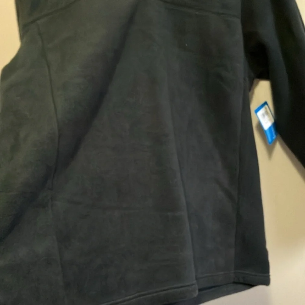 NWT Columbia men’s black fleece swrater size XL - Picture 5 of 9